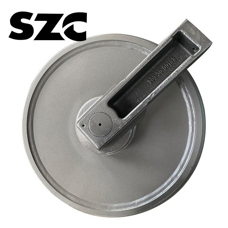 PC200 PC300-1 E320 E200 E200b খননকারী ট্র্যাক আইডলার আন্ডারকার্ল আইডলার HRC48-54